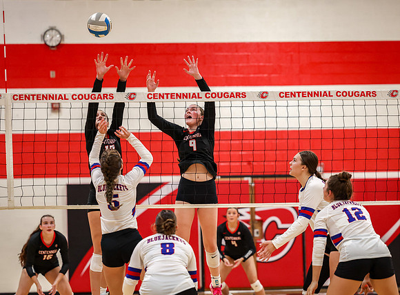 2883 Centennial vs Cambridge-Isanti Girls Varsity Volleyball