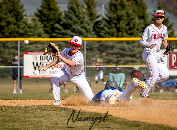 Centennial vs Rogers Varsity Baseball 072