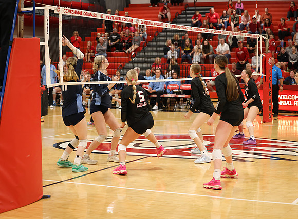 Centennial vs Blaine Girls Varsity Volleyball 324