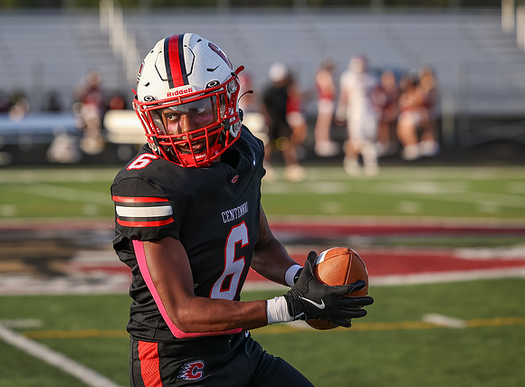 Centennial vs Maple Gove Varsity Football 43