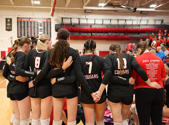 Centennial vs Blaine Girls Varsity Volleyball 155