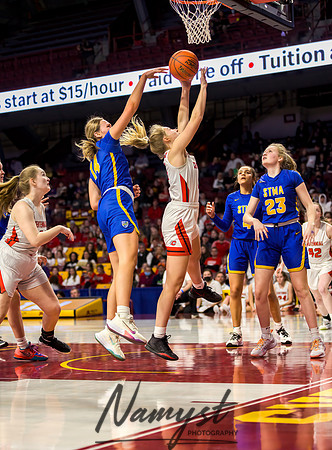 Centennial vs STMA Girls Basketball - State Tournament 224