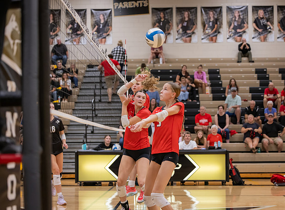 Centennial vs Andover Girls Varsity Volleyball 99
