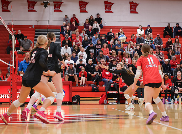 Centennial vs Hopkins Girls Varsity Volleyball 96