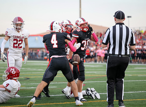 Centennial vs Maple Gove Varsity Football 154
