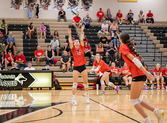 Centennial vs Andover Girls Varsity Volleyball 179