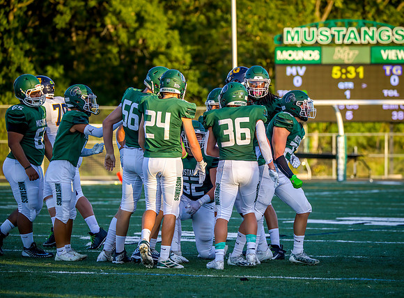 Mounds View vs Totino Grace Varsity Football 86