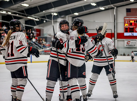 Centennial vs Holy Angels Varsity Hockey 135