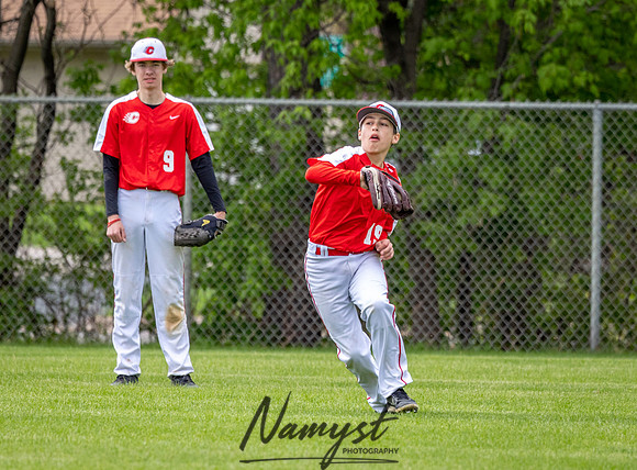 Centennial vs Washburn 9th Grade Baseball 061