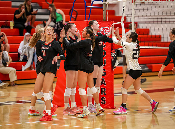 3767 Centennial vs Cambridge-Isanti Girls Varsity Volleyball