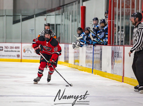 Centennial vs Blaine JV Hockey 098
