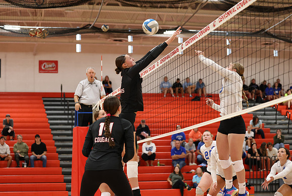 Centennial vs Cambridge-Isanti Girls Varsity Volleyball 50