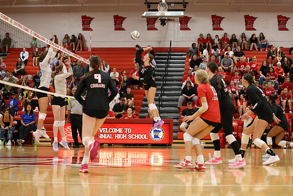 Centennial vs Cambridge-Isanti Girls Varsity Volleyball 138