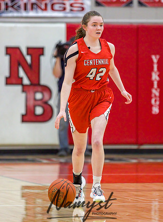 Centennial vs Andover Girls Varsity Basketball 119
