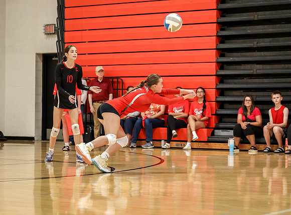 Centennial vs Mounds View Girls B Volleyball 6
