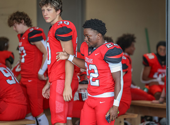 Centennial vs STMA JV Football 57