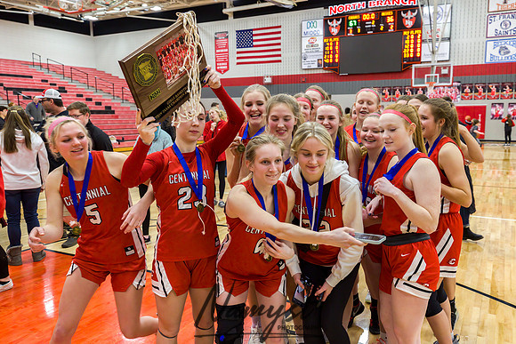 Centennial vs Andover Girls Varsity Basketball 285