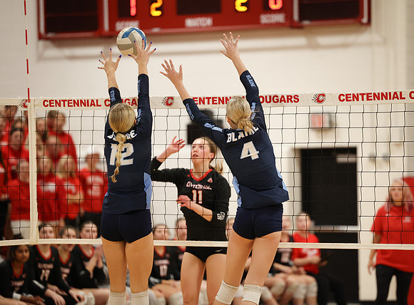 Centennial vs Blaine Girls Varsity Volleyball 101