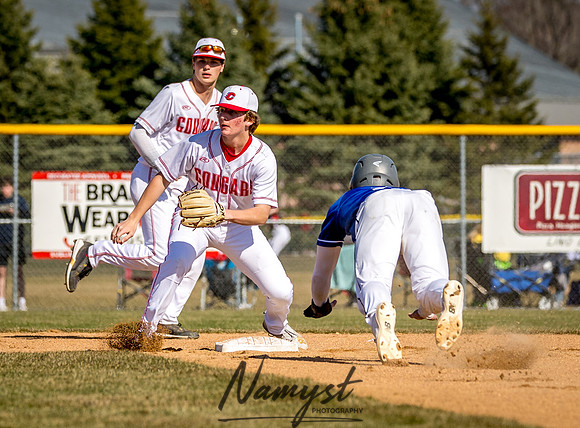 Centennial vs Rogers Varsity Baseball 070
