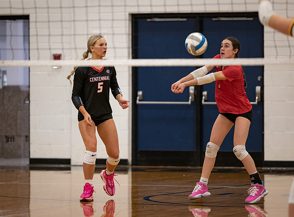 Centennial vs Totino-Grace Girls Varsity Volleyball 173