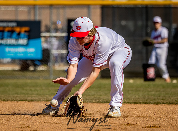 Centennial vs Rogers Varsity Baseball 042