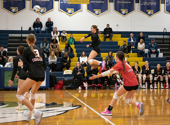 Centennial vs Totino-Grace Girls Varsity Volleyball 223
