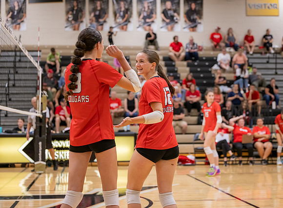 Centennial vs Andover Girls Varsity Volleyball 178