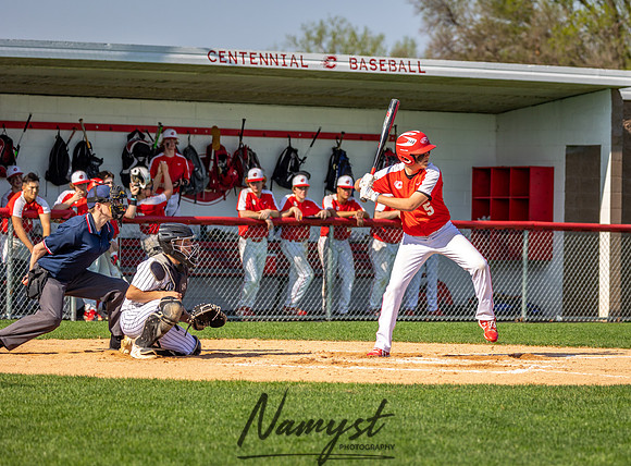 Centennial vs Andover B-Squad Baseball 295