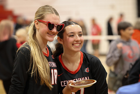 Centennial vs Coon Rapids Girls Varsity Volleyball 205