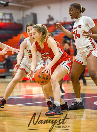 Centennial vs Coon Rapids Girls Varsity Basketball 092