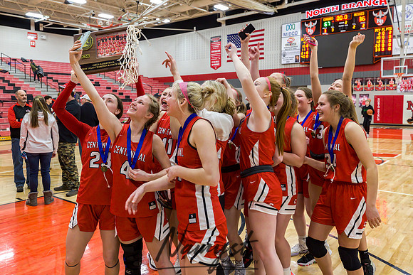 Centennial vs Andover Girls Varsity Basketball 287
