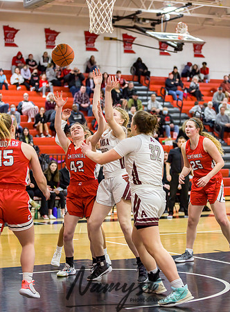 Centennial vs Anoka Girls Varsity Basketball 033