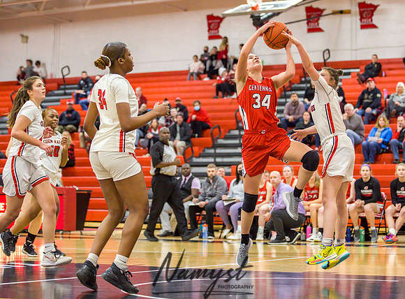 Centennial vs Coon Rapids Girls Varsity Basketball 076