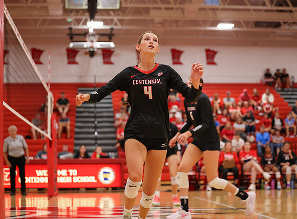 Centennial vs Osseo Girls Varsity Volleyball 63