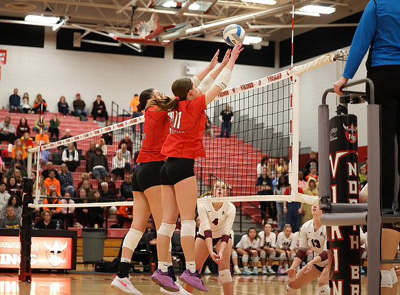 Centennial vs Anoka Girls Varsity Volleyball 293