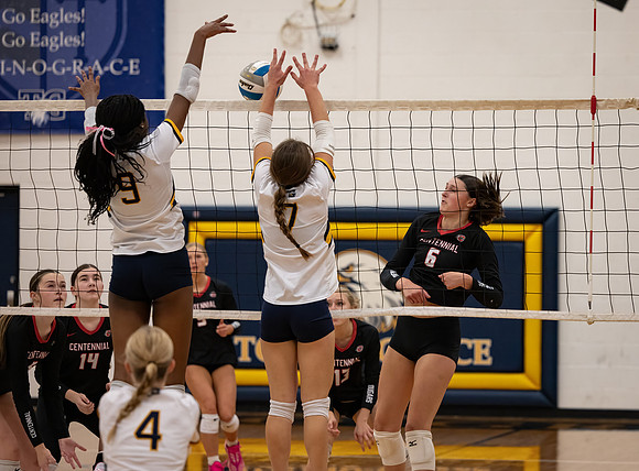 Centennial vs Totino-Grace Girls Varsity Volleyball 178
