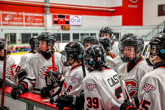 Centennial vs Maple Grove JV Hockey 19