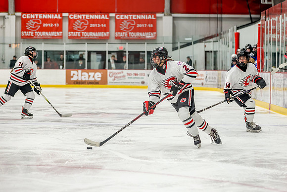 Centennial vs Roger Varsity Hockey 199