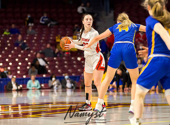 Centennial vs STMA Girls Basketball - State Tournament 203