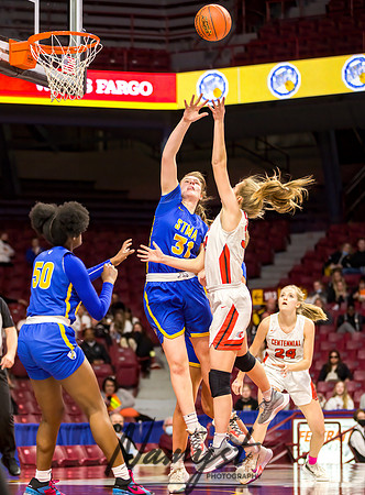 Centennial vs STMA Girls Basketball - State Tournament 018