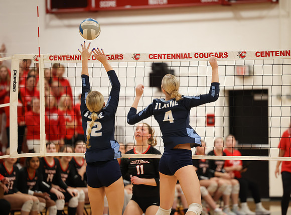 Centennial vs Blaine Girls Varsity Volleyball 103