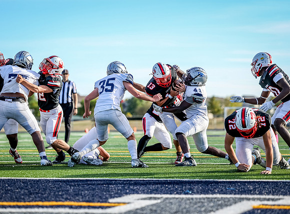 Centennial vs Champlin JV Football 276