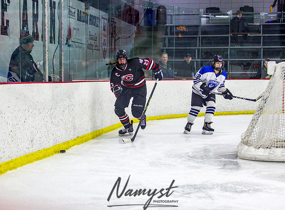 Centennial-Spring Lake Park vs Rogers Girls Varsity Hockey 374