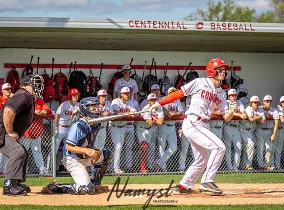 Centennial vs Blaine Varsity Baseball 066