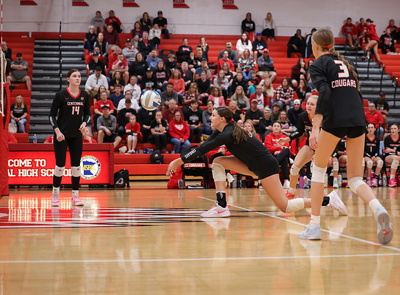 Centennial vs Hopkins Girls Varsity Volleyball 44