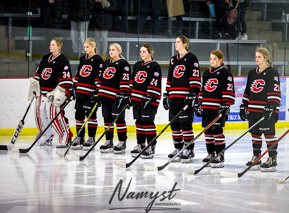 Centennial-Spring Lake Park vs Rogers Girls Varsity Hockey 080