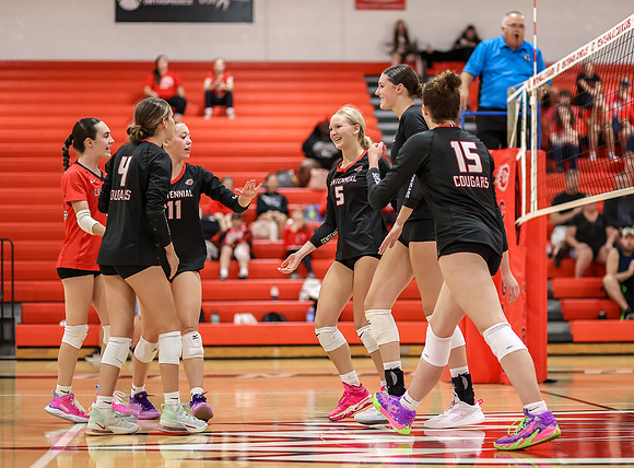 Centennial vs Coon Rapids Girls Varsity Volleyball 73