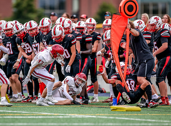 Centennial vs Maple Grove JV Football 74