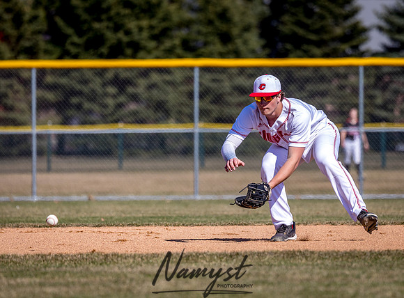 Centennial vs Rogers Varsity Baseball 046