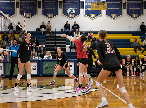 Centennial vs Totino-Grace Girls Varsity Volleyball 71